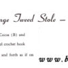 Vintage Stole knitting pattern downloadable PDF - Image 2