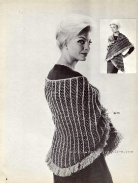 Vintage Stole knitting pattern downloadable PDF
