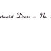 Shirtwaist Dress knitting pattern downloadable PDF vintage - Image 2