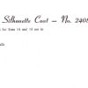 Vintage Silhouette Coat knit pattern downloadable PDF - Image 2