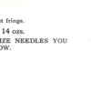 Bodered Stole knitting pattern downloadable PDF vintage - Image 2