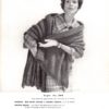 Vintage Stole Wrap knitting pattern downloadable PDF - Image 2