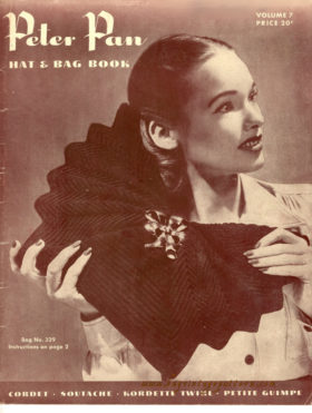 Hat and Bag crochet ebook vol.7 downloadable PDF vintage