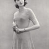 Vintage dress knitting pattern downloadable PDF - Image 3