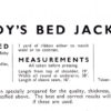 Vintage blue Bedjacket knitting pattern downloadable PDF - Image 2