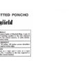 Vintage Poncho knitting pattern downloadable PDF - Image 2