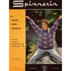 Sold out ! Vintage Spinnerin Knitting book vol.159