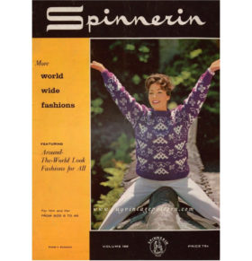 Sold out ! Vintage Spinnerin Knitting book vol.159