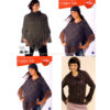 Sold Out ! Knitting crochet Ponchos, Cardigan patterns - Image 2
