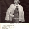 Vintage Lady’s Cape Knitting pattern downloadable PDF - Image 2