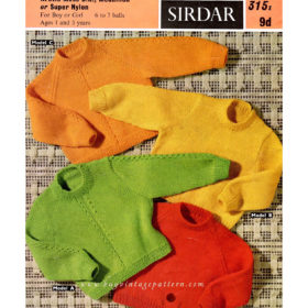 Sold Out ! Boy or Girl knitting patterns