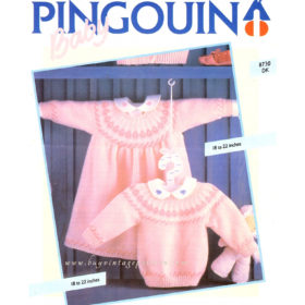 SOLD OUT , Baby Dress and Pullover knitting patterns
