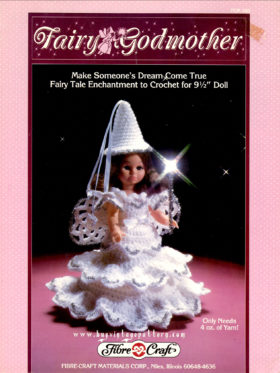 Fairy Godmother Doll Clothes | Fibre Craft FCM160 Crochet