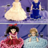Sold out ! Crochet Birthstone Dolls pattern , January - June (6 Designs) - Image 2