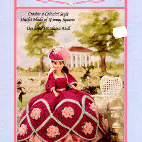 Martha Colonial Style Outfit for 15" Doll Crochet PATTERN/INSTRUCTION