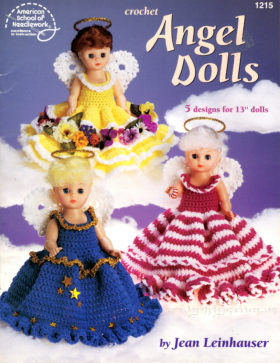 Dolls Crochet Leaflet American School of Needlework