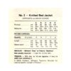 Vintage bed-jacket knit pattern downloadable PDF - Image 2