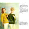 Vintage overblouse knit pattern downloadable PDF - Image 2